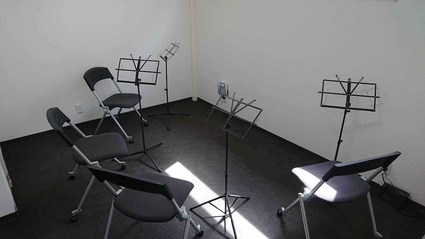 譜面台の使用例