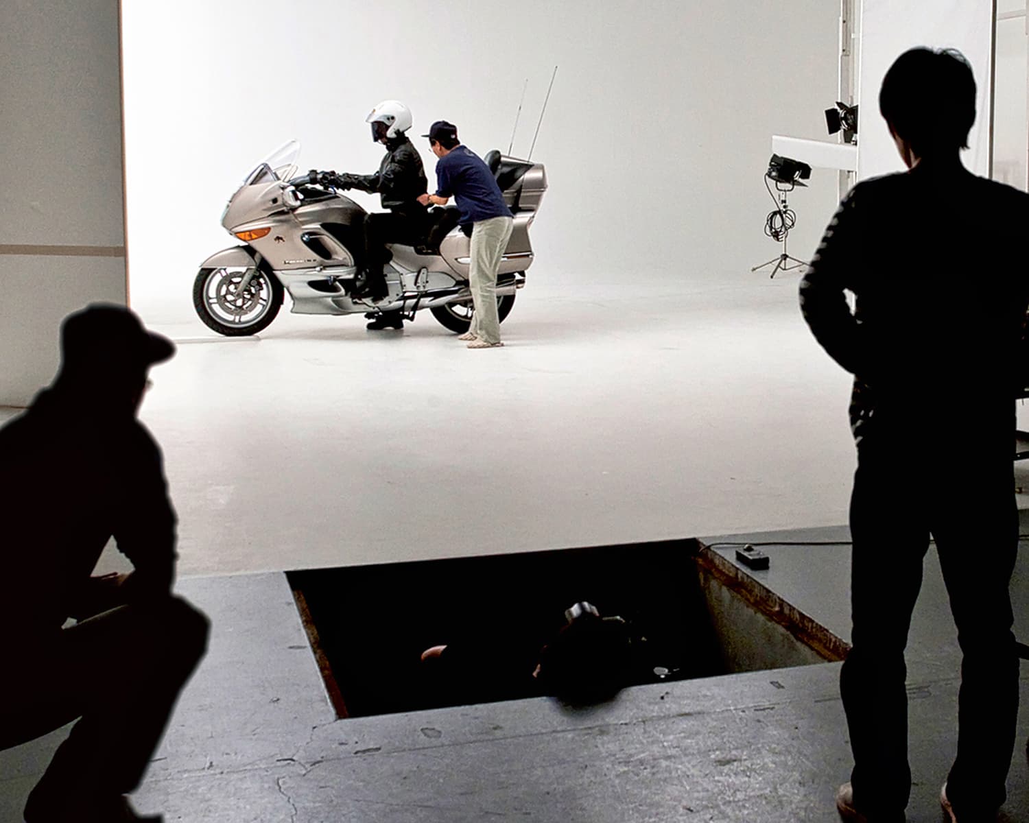 ローアングルピット 完備。 十分な広さと深さを確保しています。