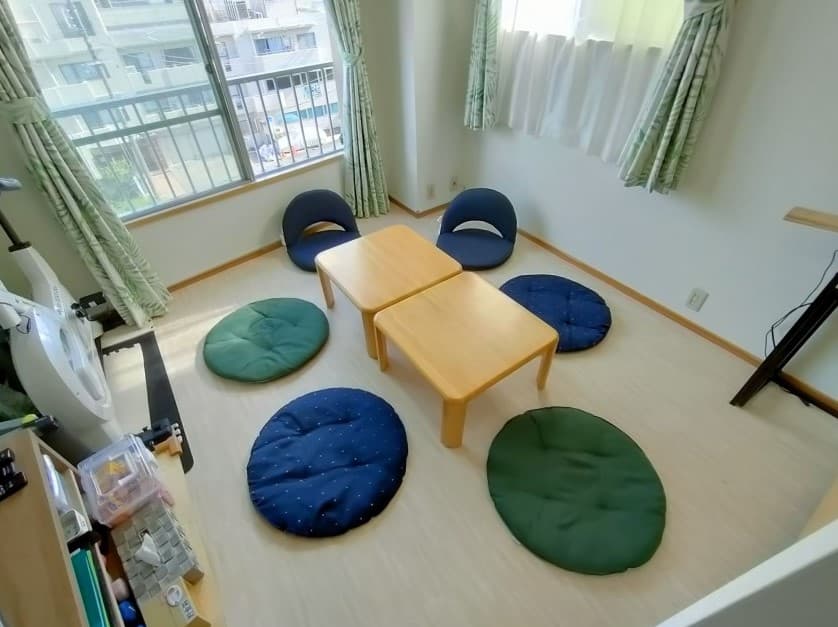 明るいお部屋です。