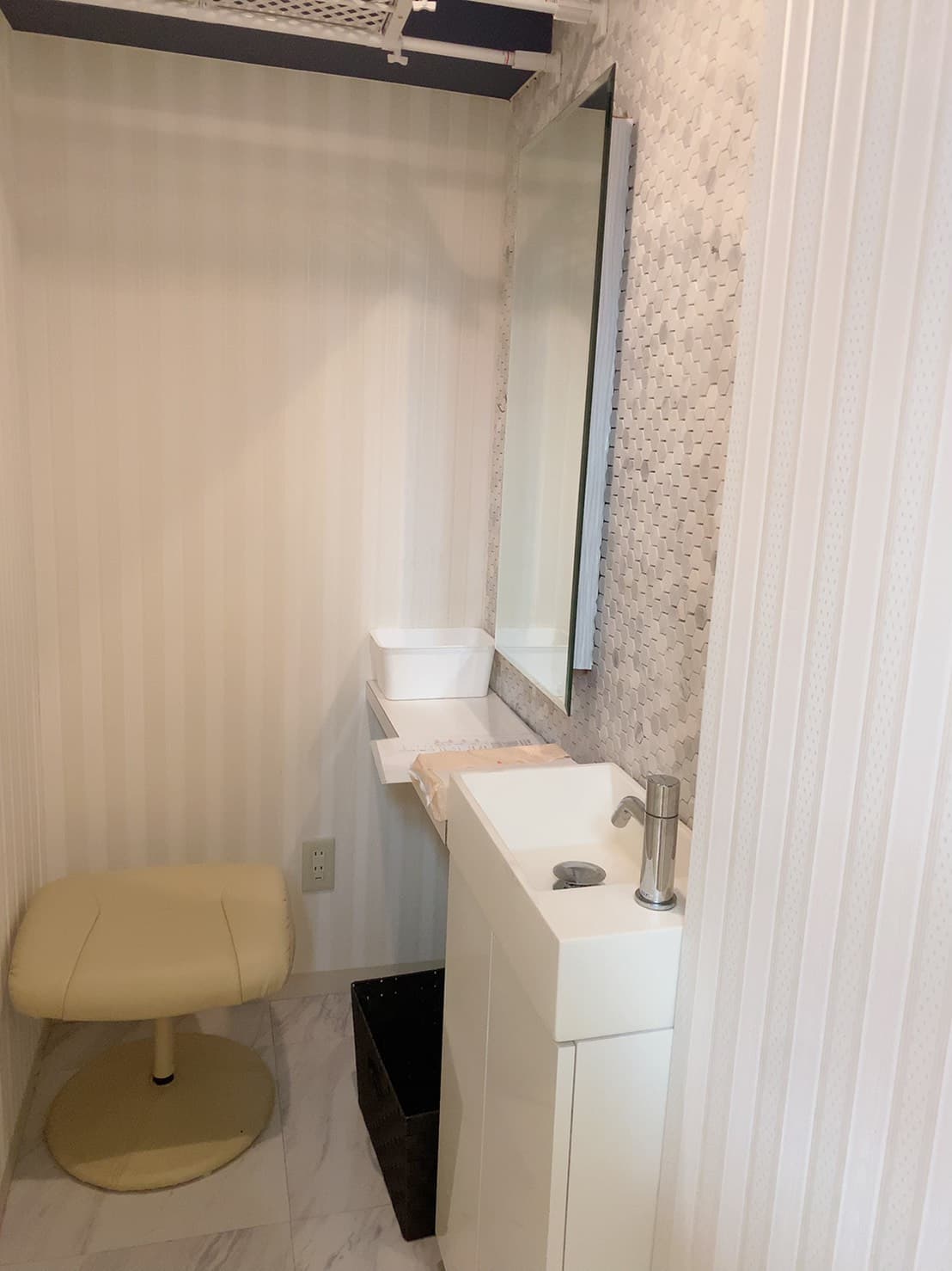 パウダールームあり