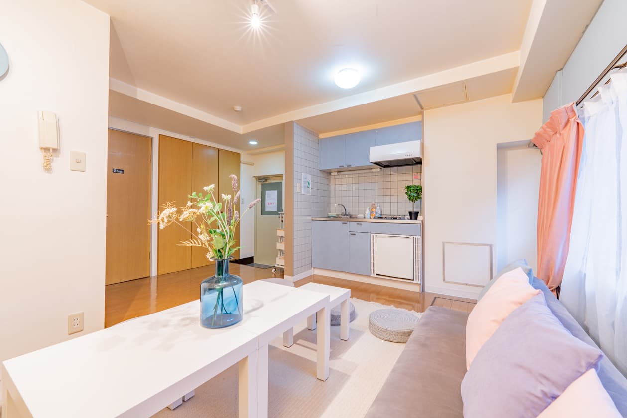 ひと続きのお部屋だから、仲間と同じ空間で過ごせます!