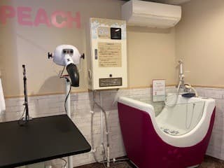 小型 中型犬用 トリミングスペース