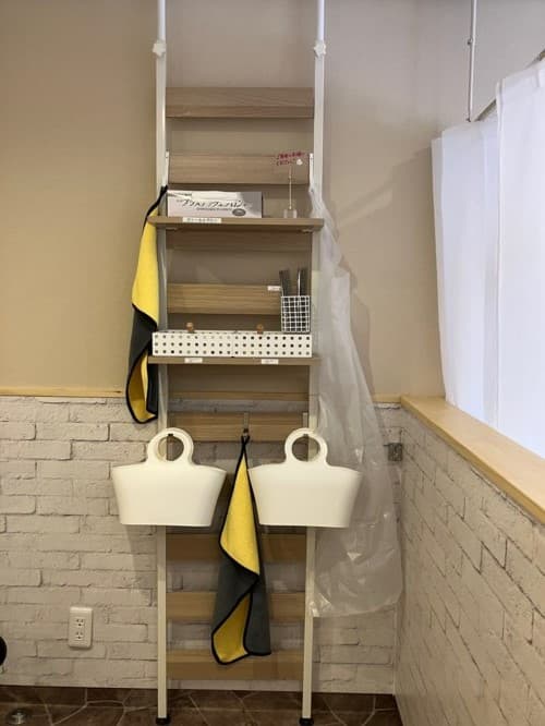 貸し出し品ラック