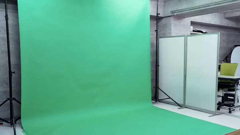 緑のバックペーパー。クロマキー処理写真・動画に是非ご利用ください!