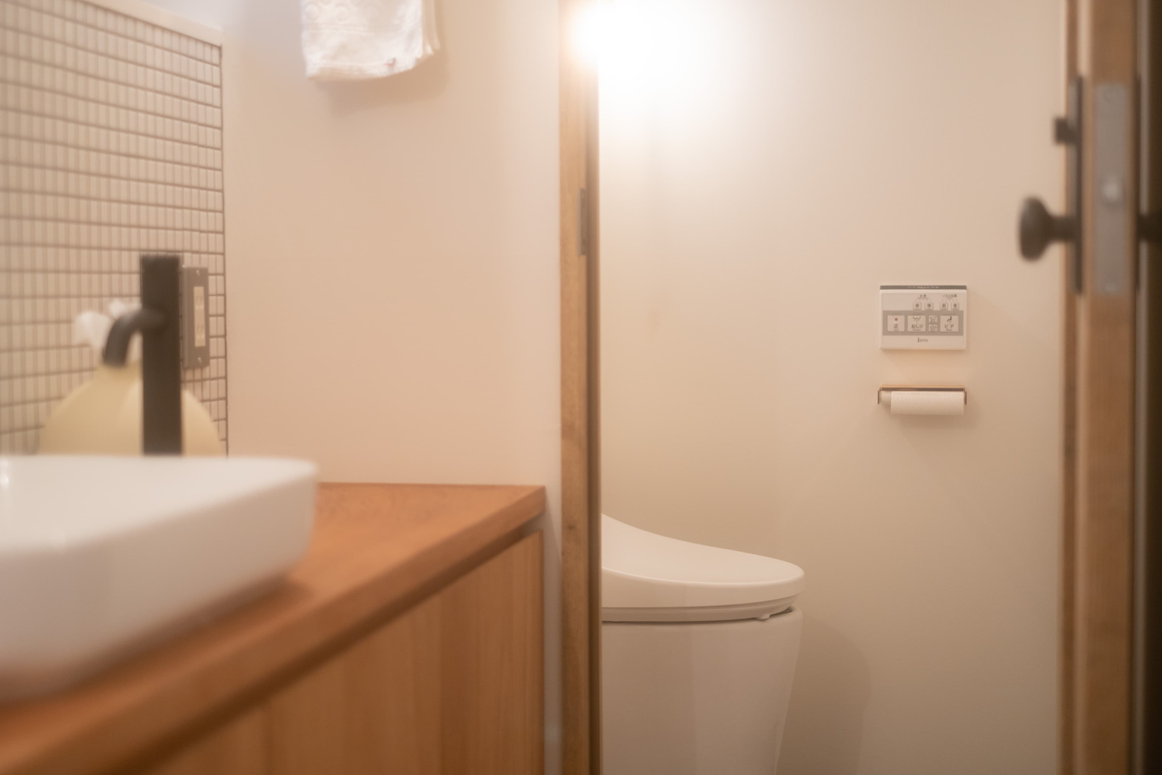 通気性の良いトイレで清潔感もあり、衛生面でも安心してお使いいただけます。