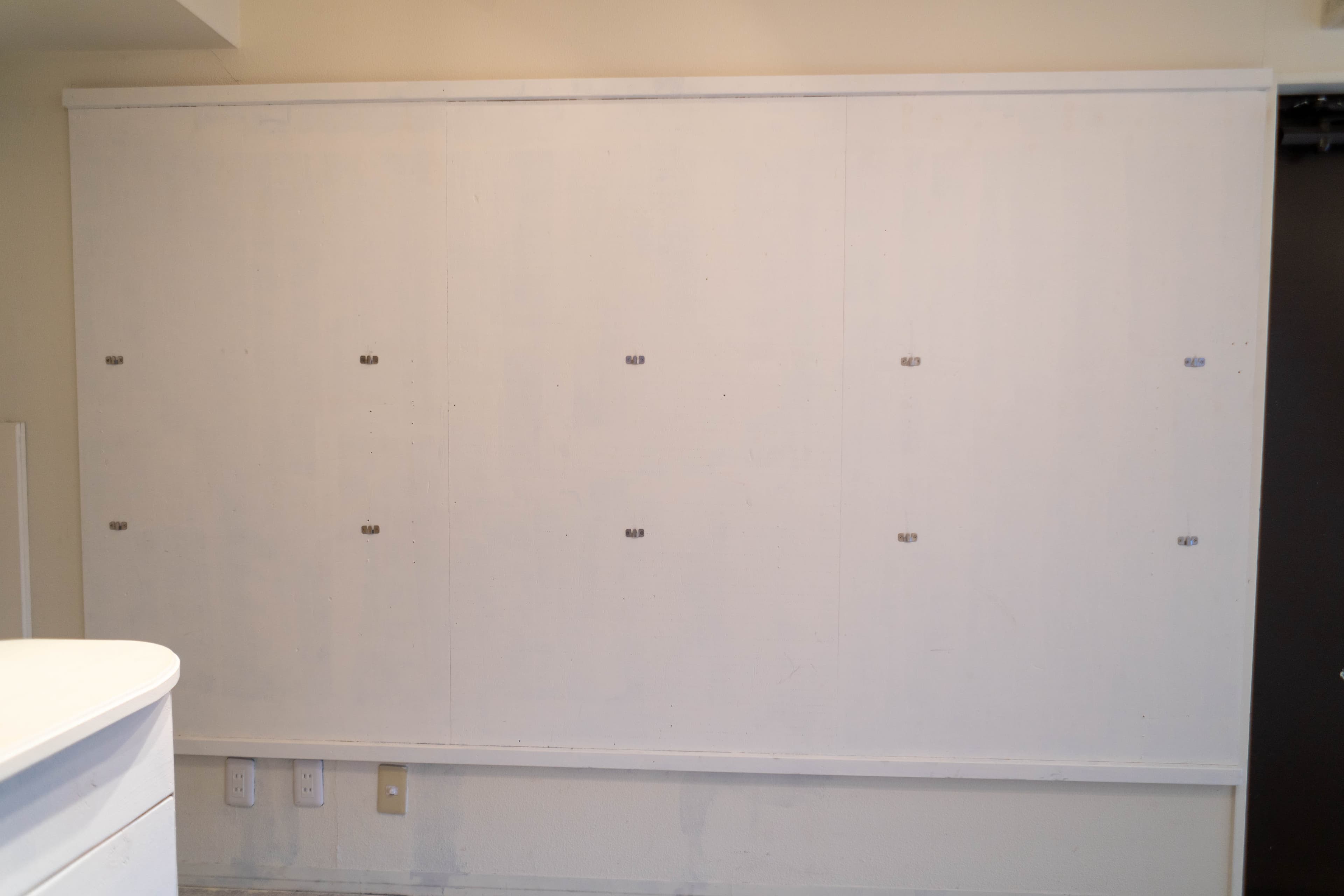 自由に棚スペースを作れます。