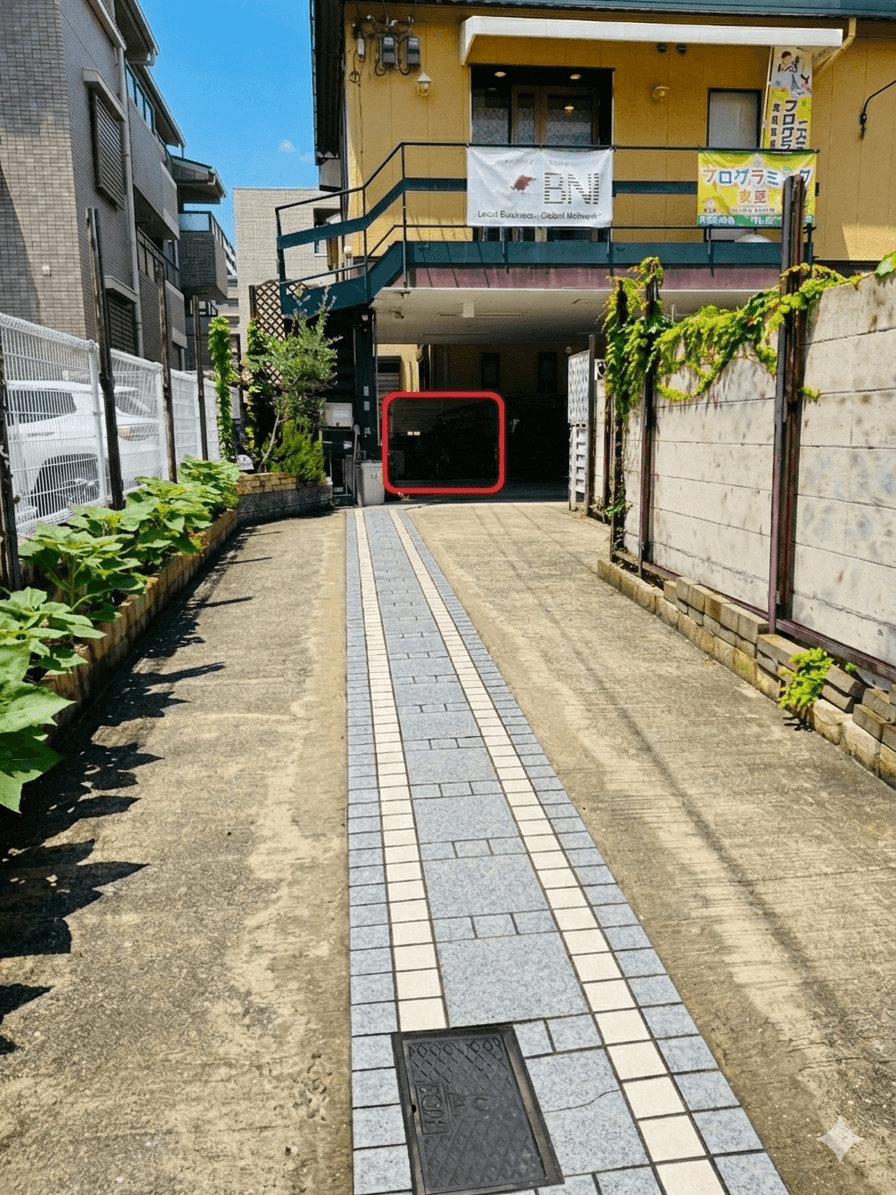 駐車スペース(1台のみ・有料)