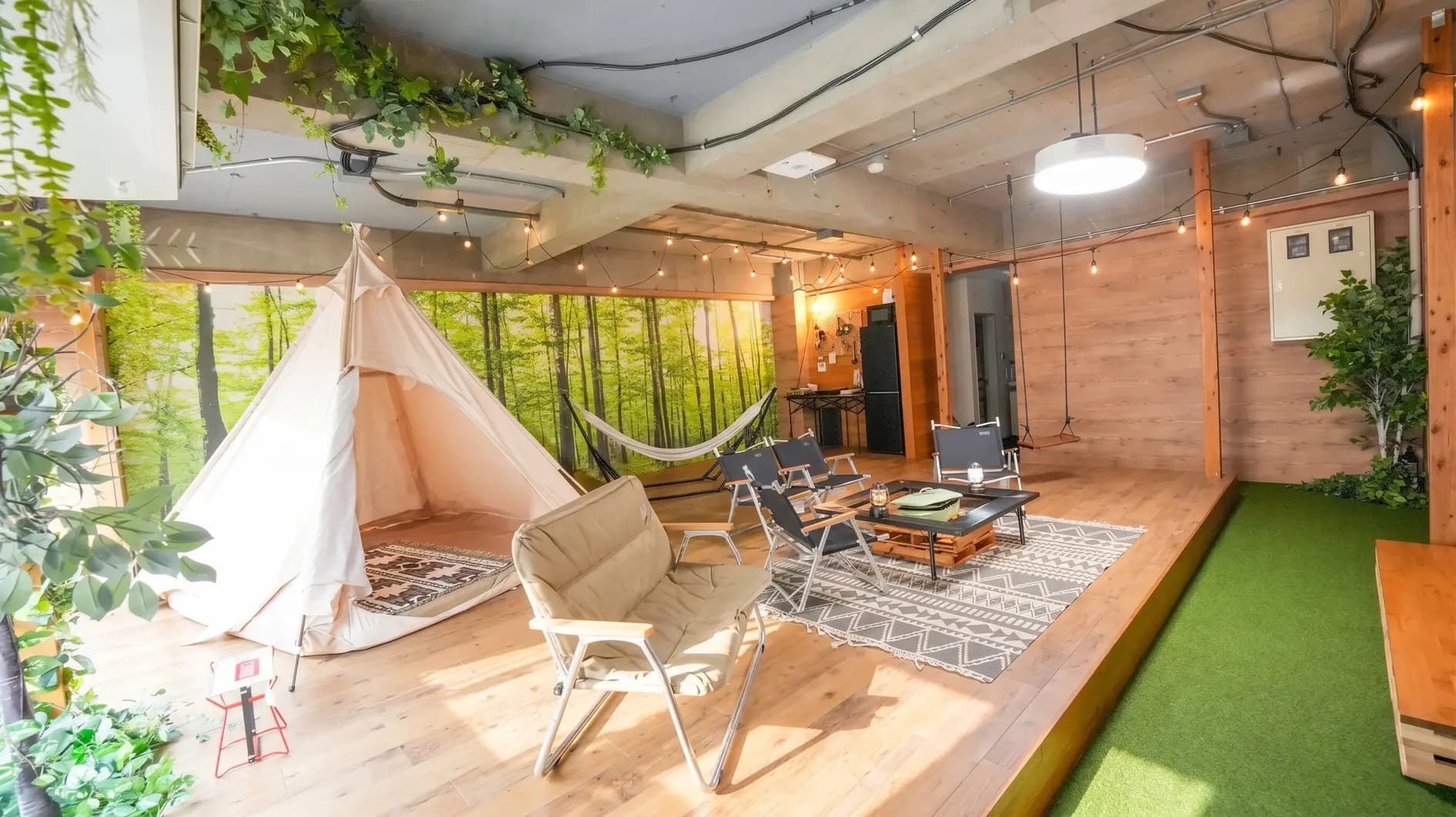 都会で気軽にキャンプ気分🏕️