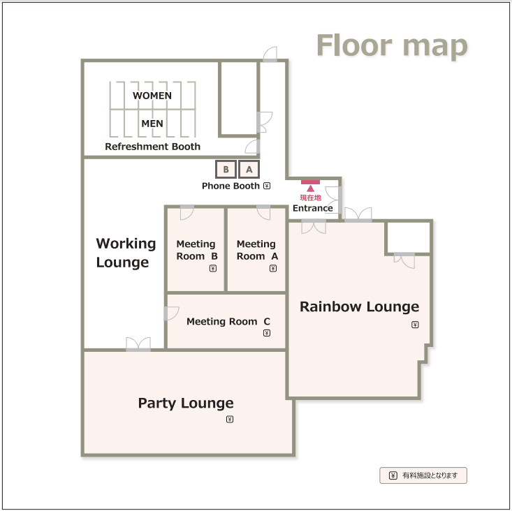 いいオフィス芝浦 フロアマップ