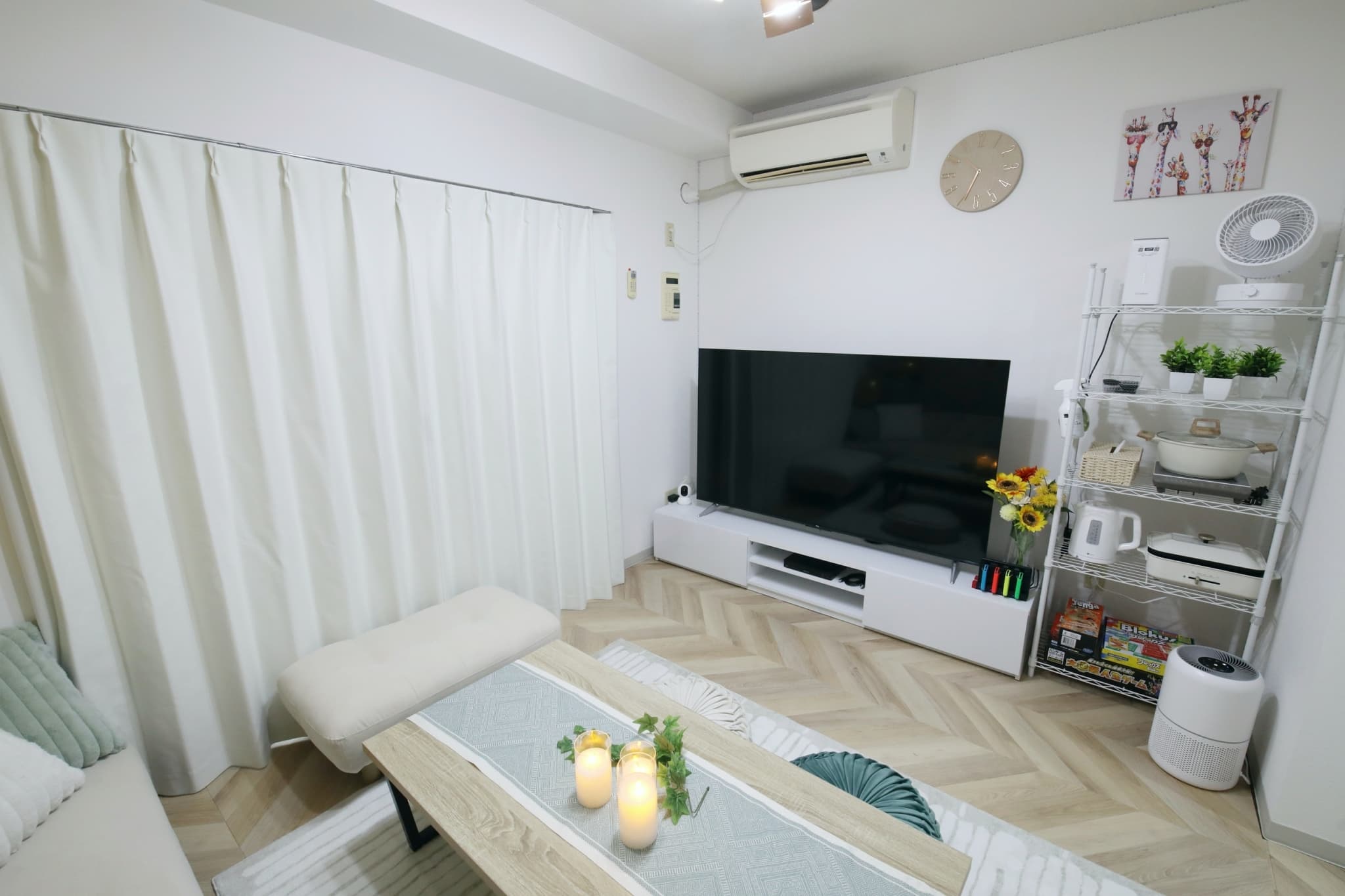 こちらが通常のお部屋の仕様です