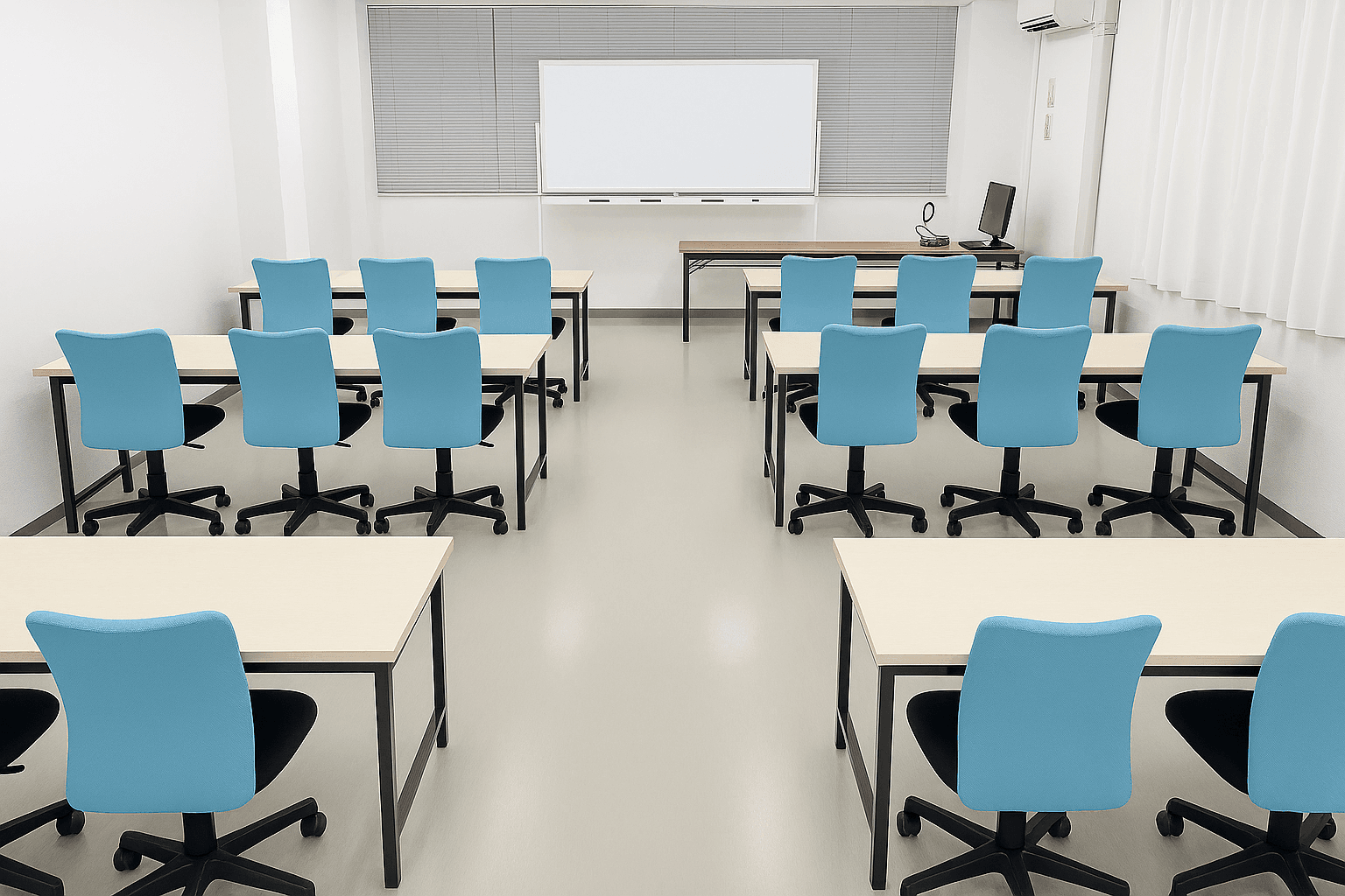 施設内ワイドビュー