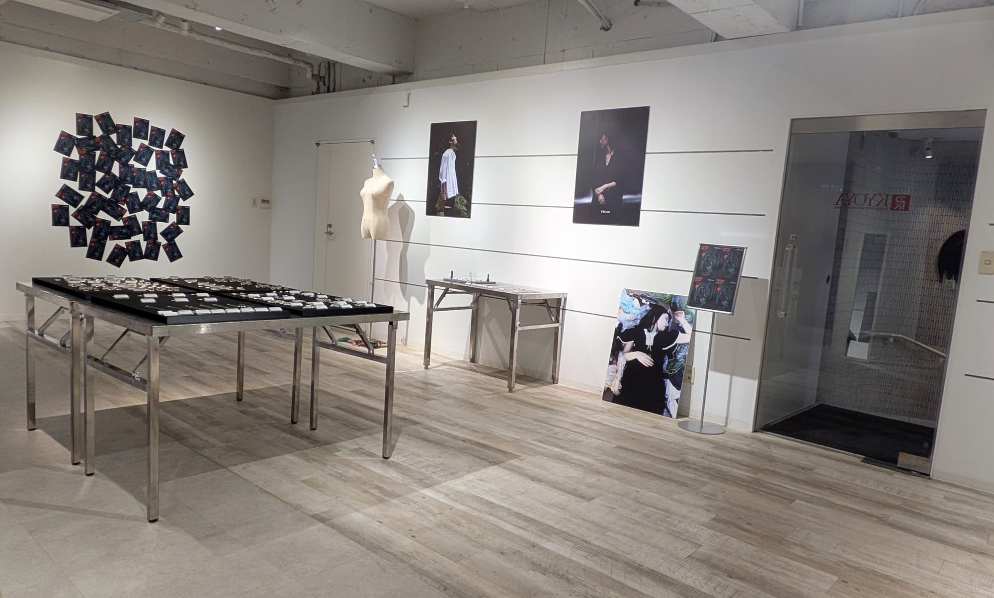 ご利用いただきましたアクセサリーSHOPのPOPUPです。 *スペースの魅せ方がとても上手く表現されています