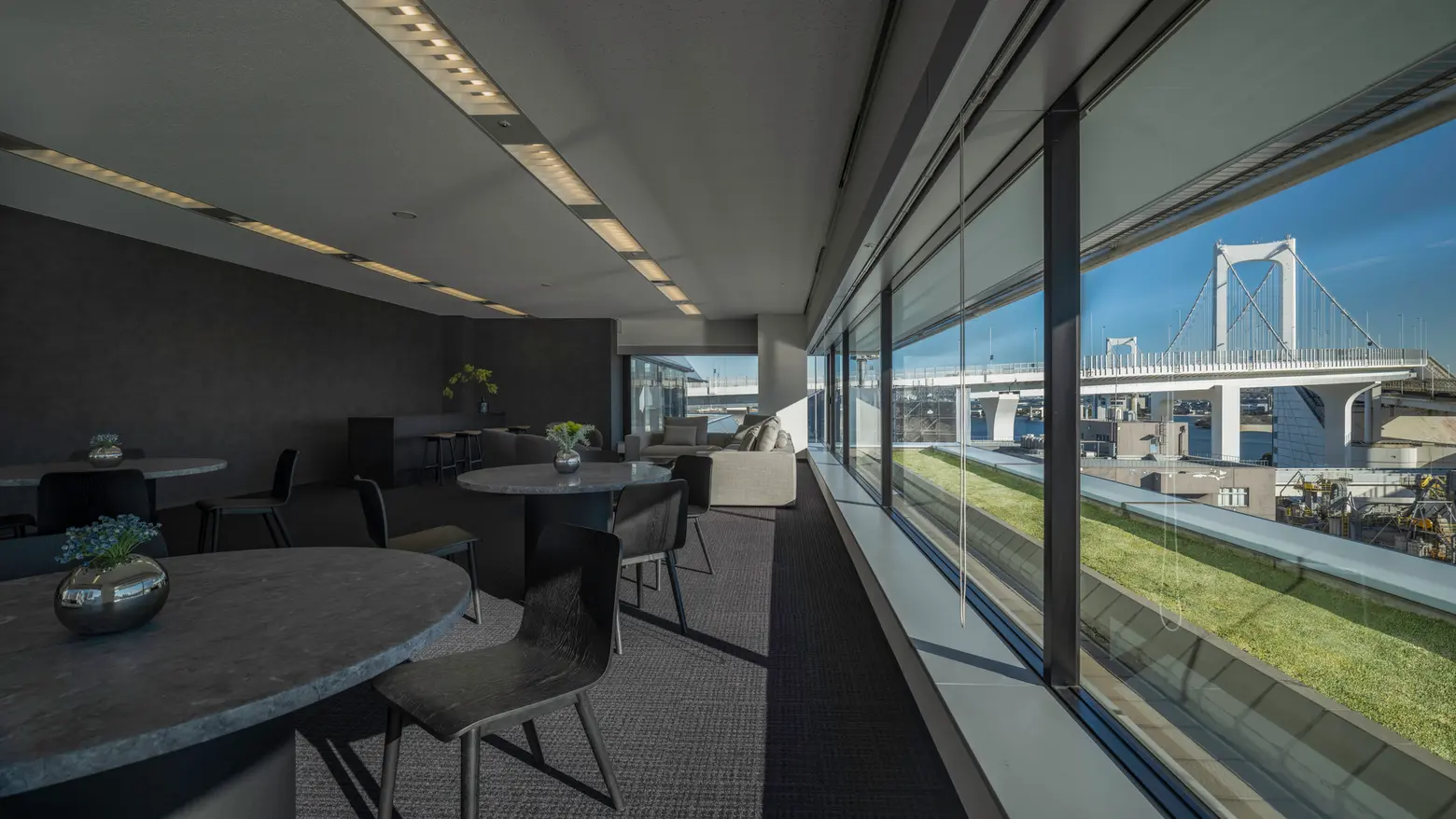 パーティーラウンジからの眺望