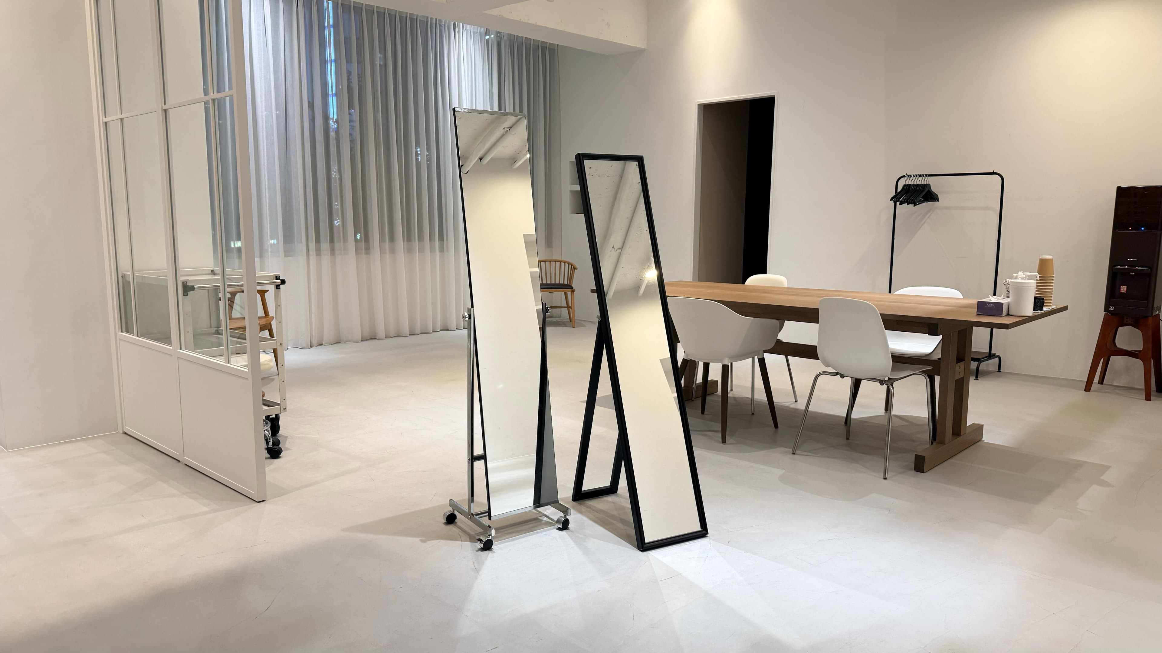 無料備品の全身鏡