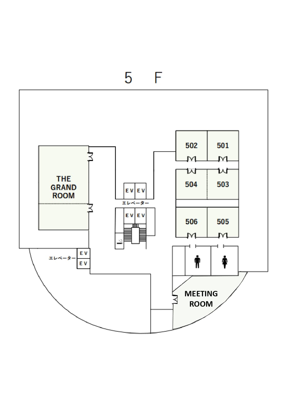 5Fフロアマップ