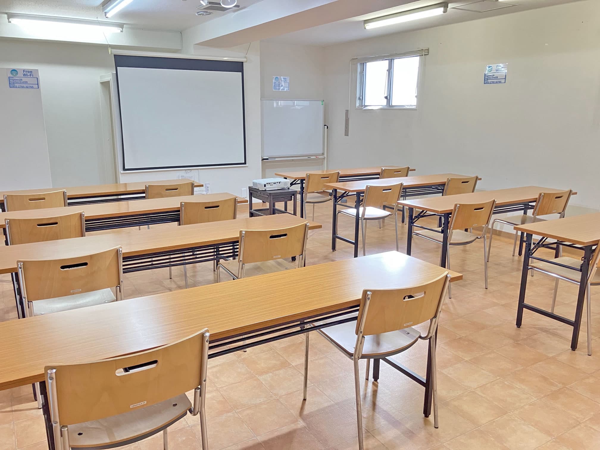 社内勉強会や講習会に最適です。