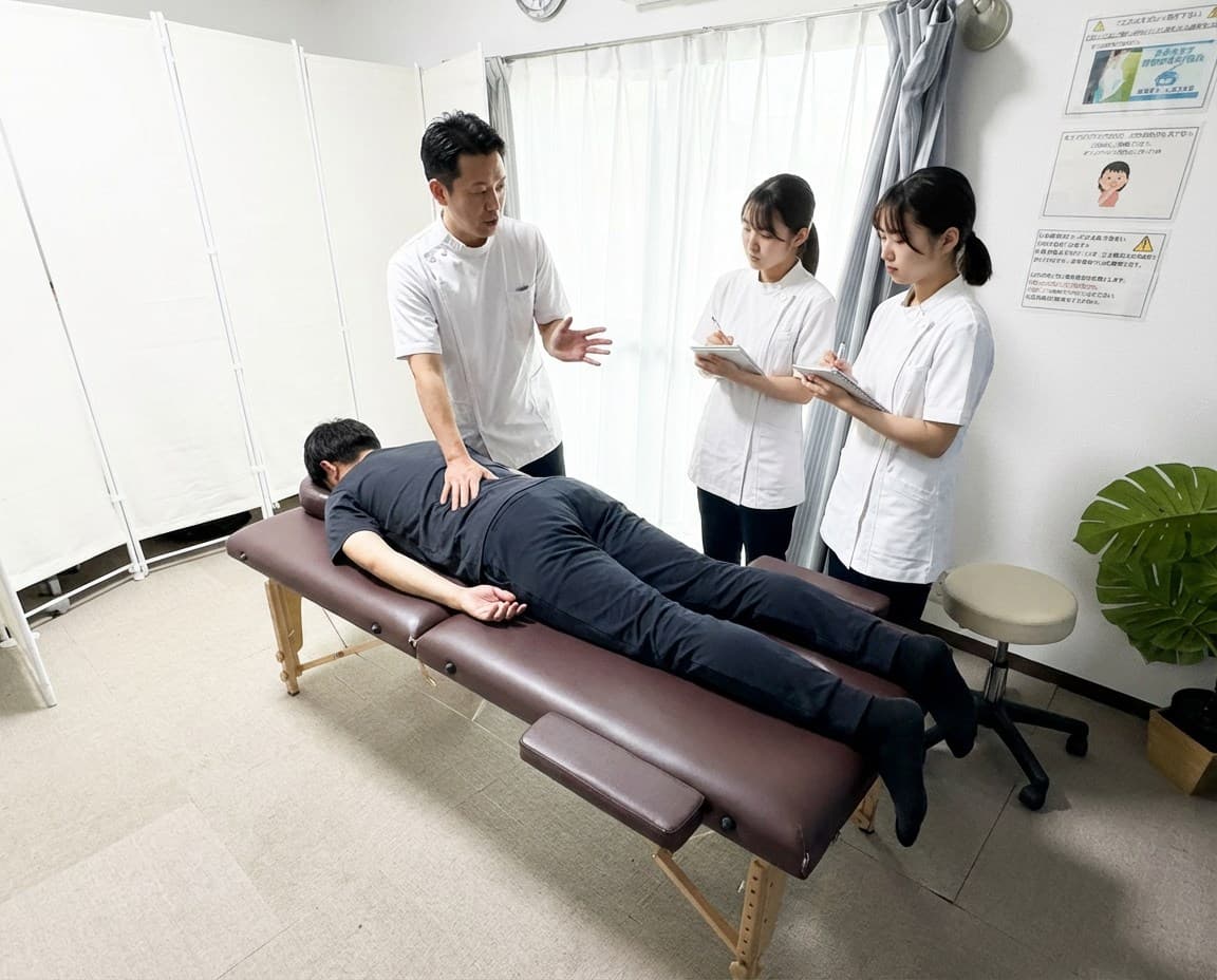施術ベット・丸イスで、マッサージ・サロン利用も可能です。