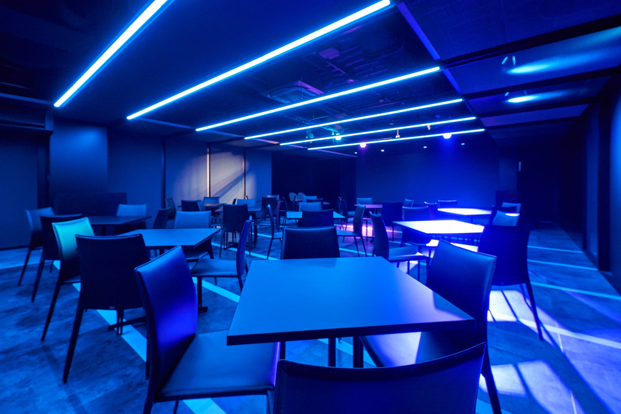 【調光可能な照明なので自由自在な演出が可能です】