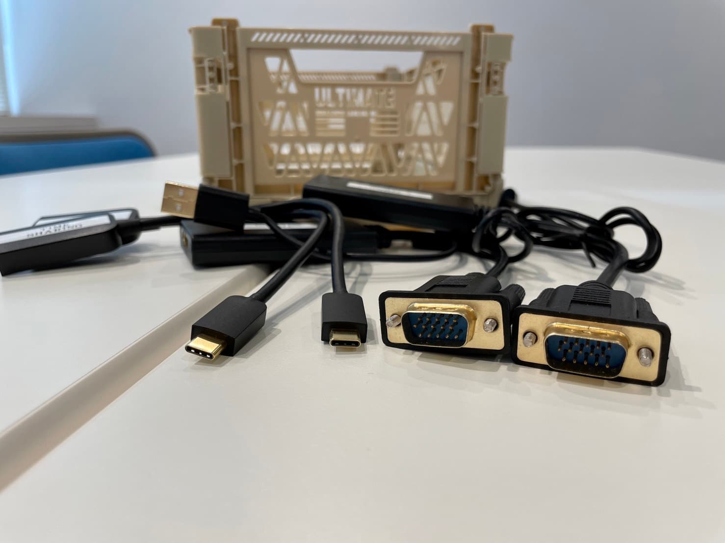 【HDMIへの変換機は、タイプCとVGAをご用意しています】 - TIME SHARING 六本木 第6DMJビル 4Bの写真