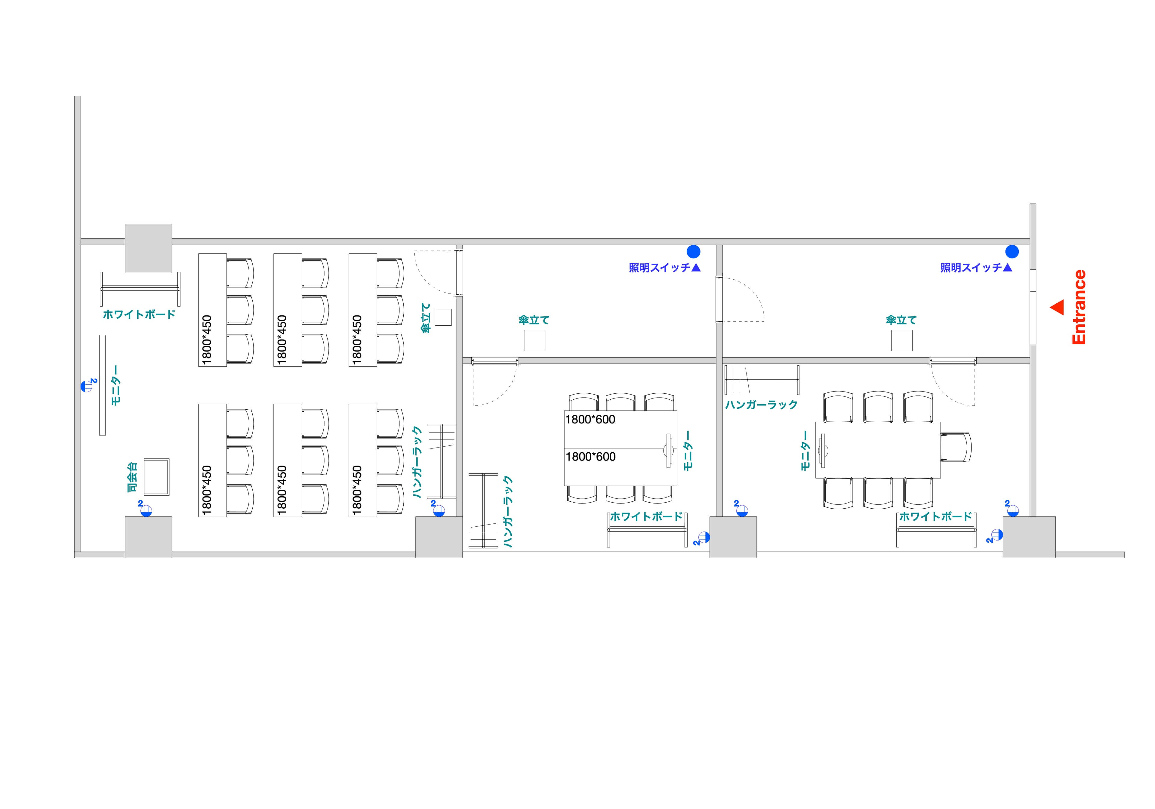 ▶エレベーター 2基(各6名定員)