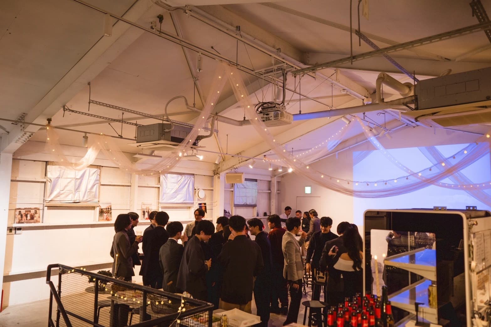 結婚パーティー会場としてもOK(原状回復すれば装飾自由)