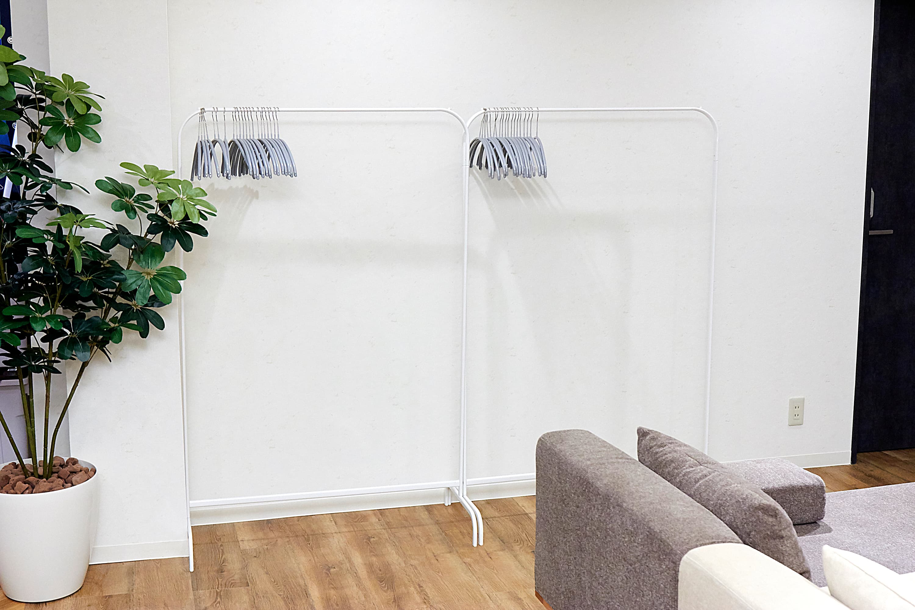 【ハンガーラックも!】 - グレイドパーク渋谷テラス(旧:Lounge-R TERRACE 渋谷)の写真