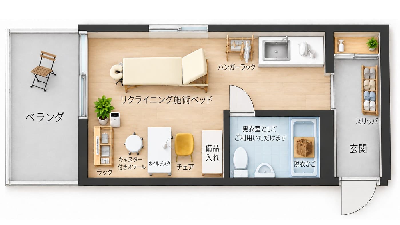 間取り図です