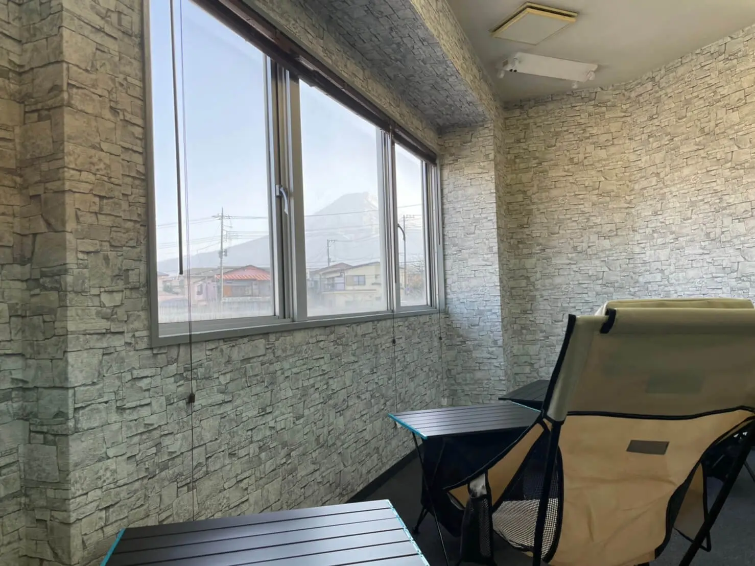 天気が良い日は、部屋から富士山を見る事ができます!