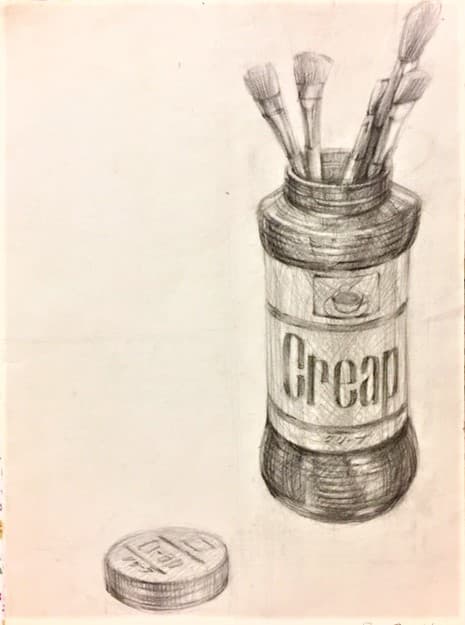 ワークショップ付きレンタルスペース*丸本屋:鉛筆デッサン