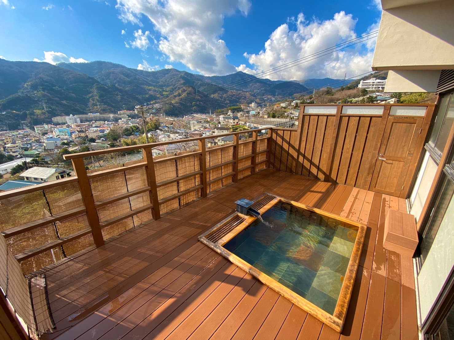 天然温泉貸切露天風呂付(別途オプション)